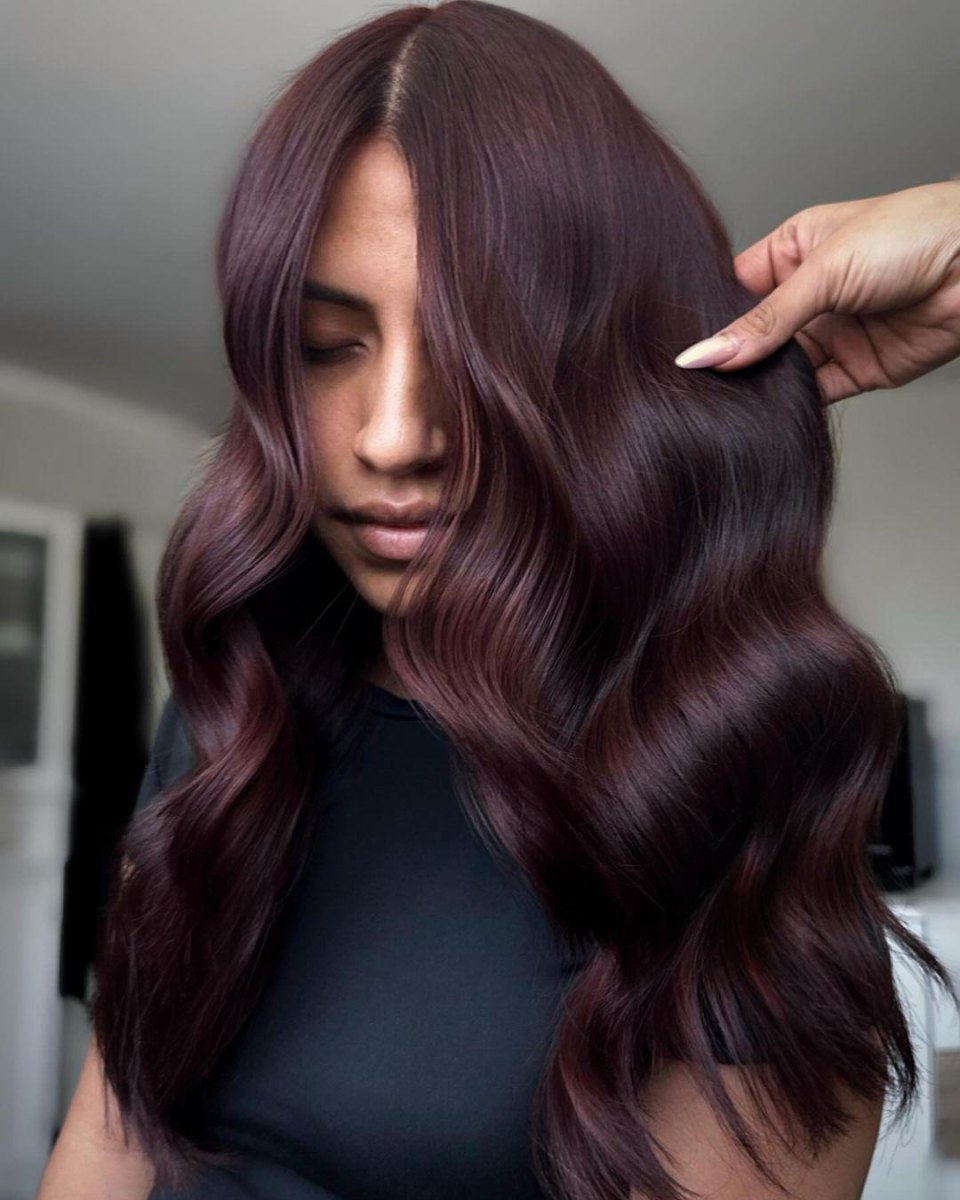 Cherry cola red brown hair