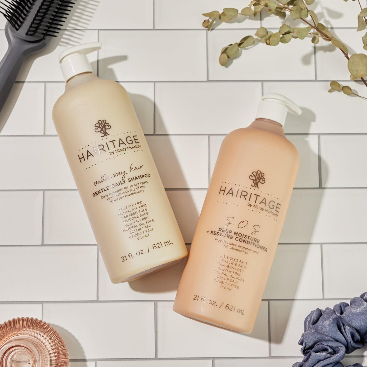 Shampoo products for long hair care