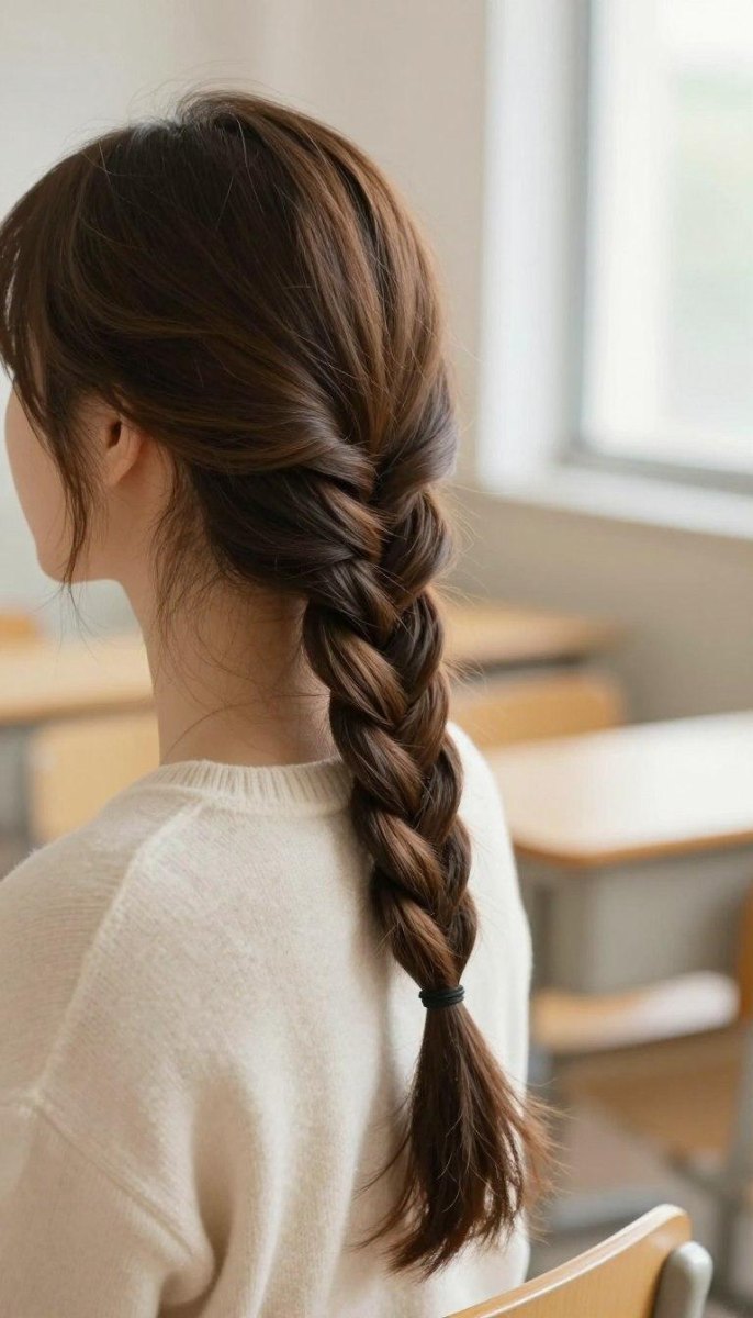 School and work braid ideas