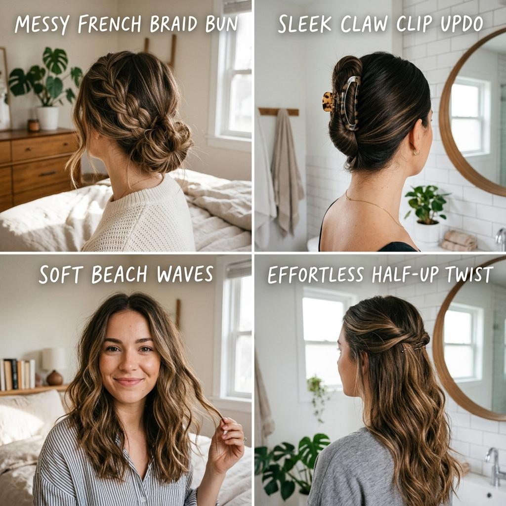 Five minute hairstyle ideas