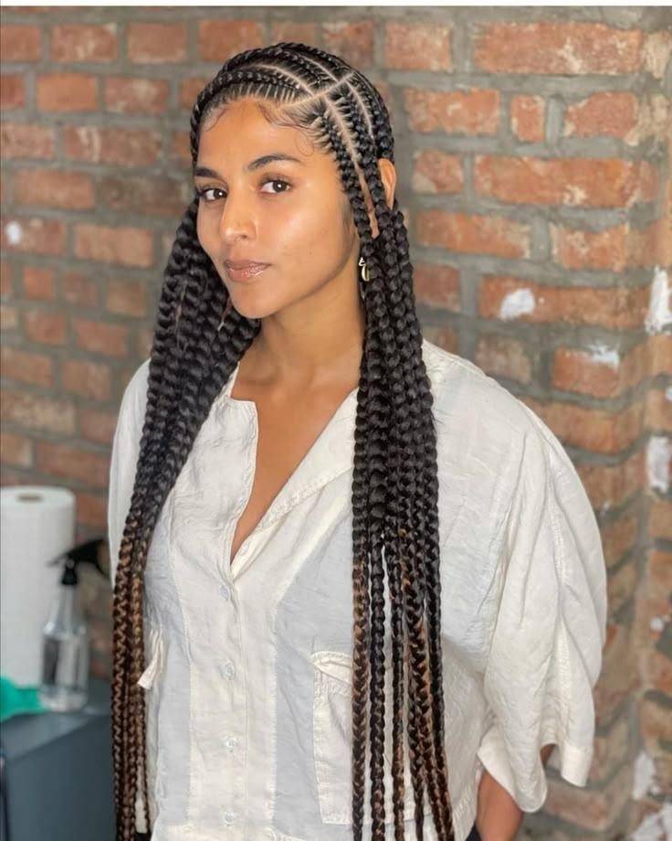 Protective loose hairstyles for long hair