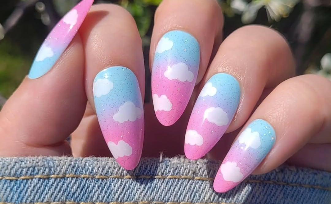Fine Line album inspired nail art