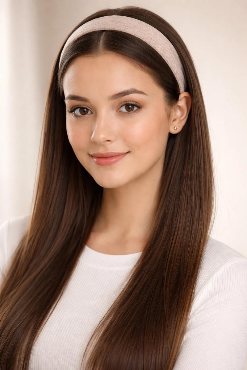 Headband hairstyle