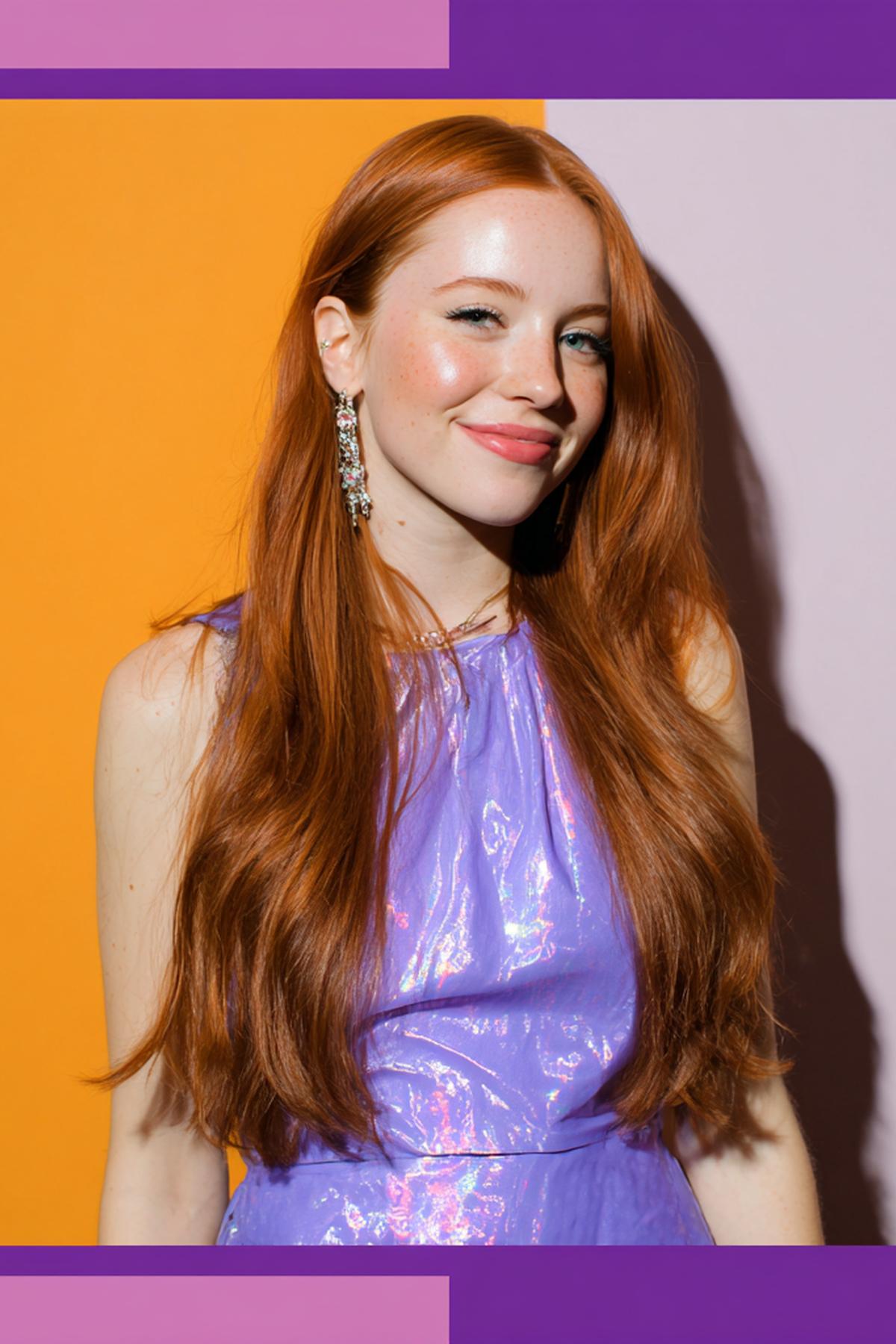 Long Auburn Straight Hair