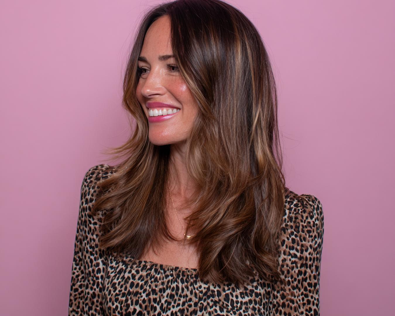 Layered Brown With Highlights