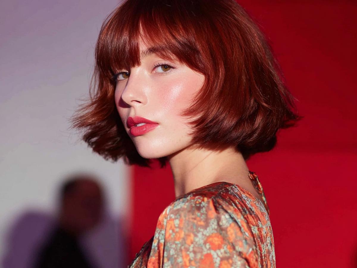 24 Chic Bob Hairstyles With Fringe To Try