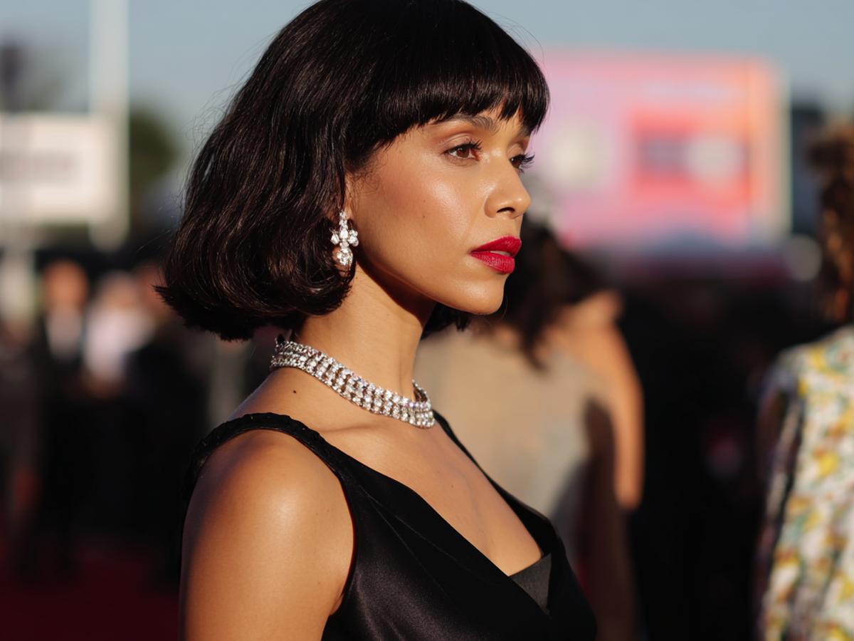 Blunt Bob With Fringe