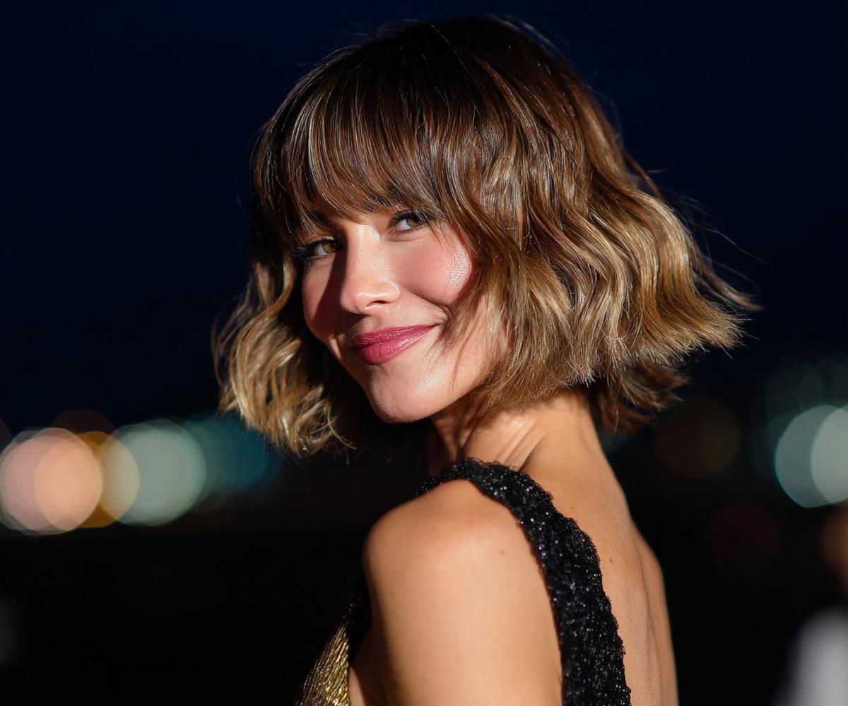 Wavy Bob With Choppy Fringe