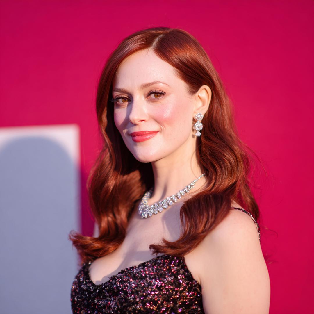 Soft Cherry Red Waves