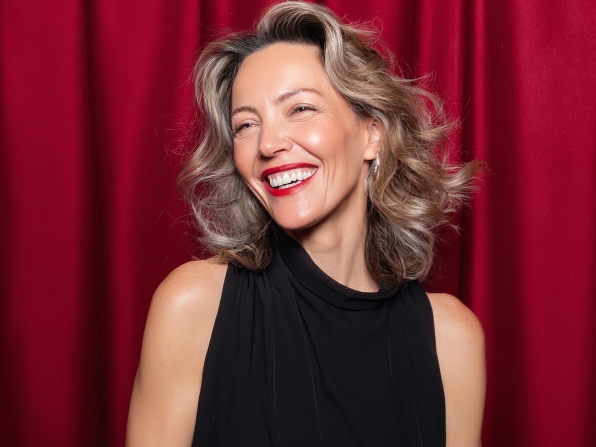 Ash Blonde Voluminous Curls