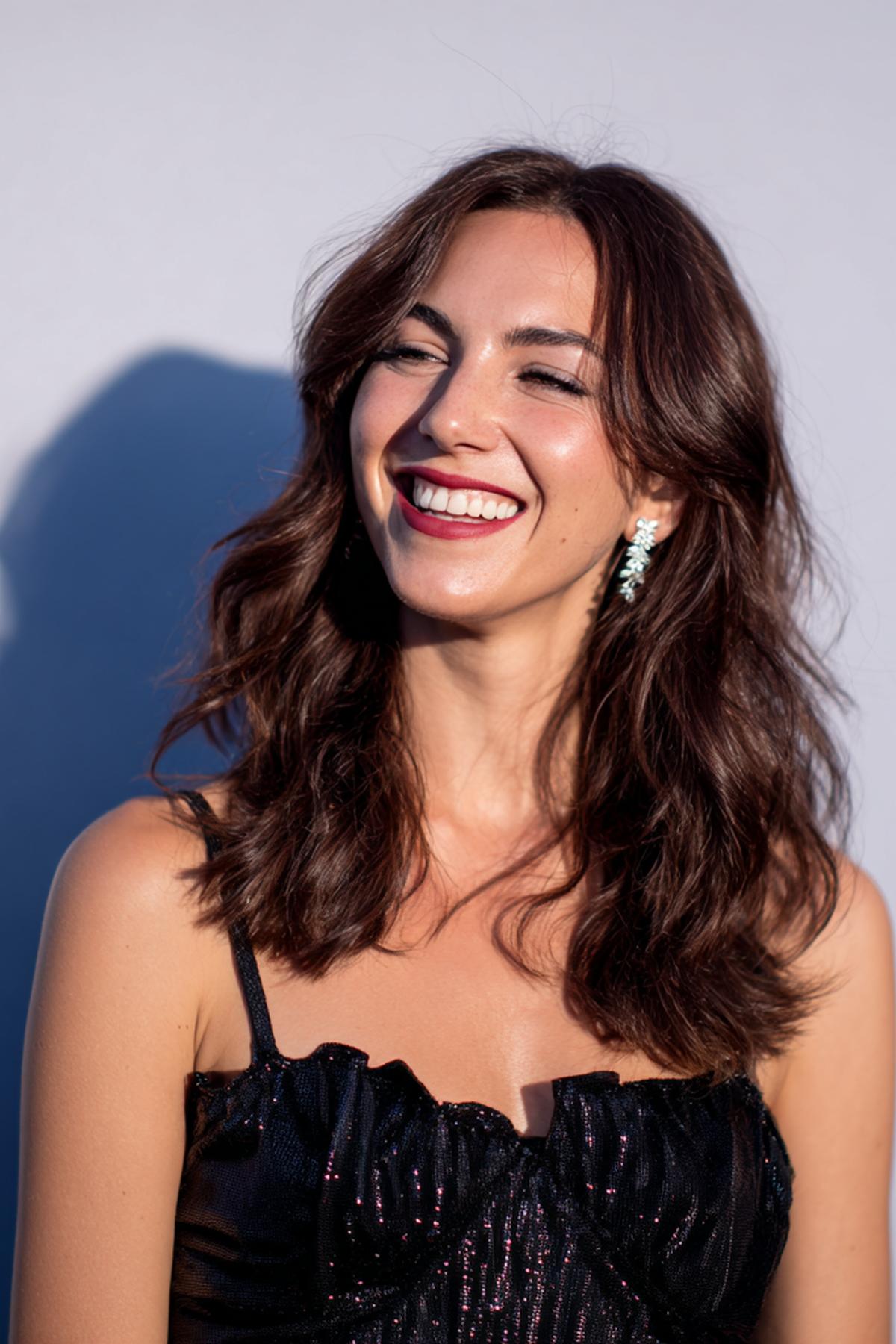 Dark Brown Wavy Layers