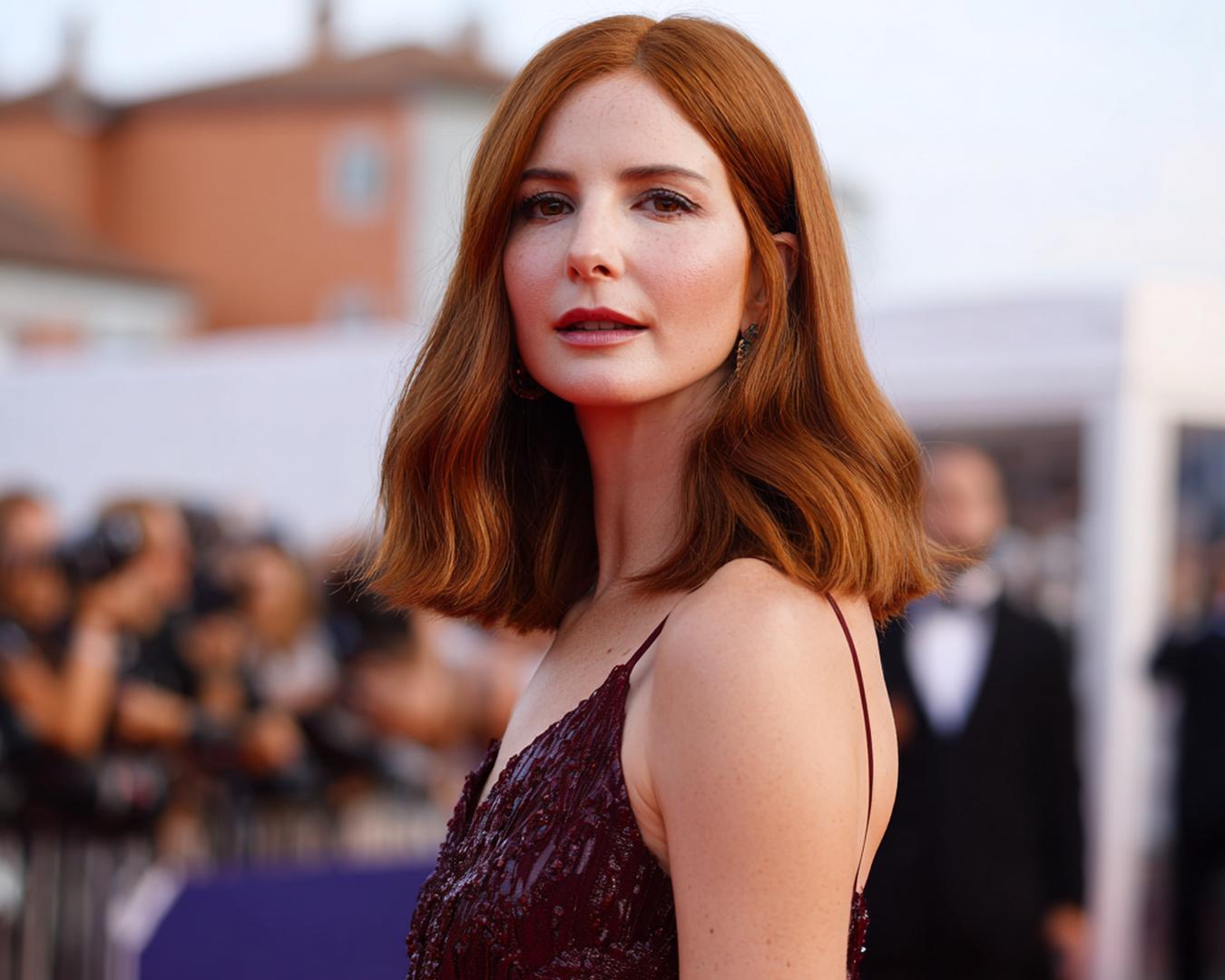 Shoulder Length Copper Waves