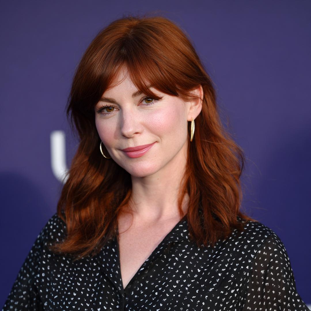 Copper Midlength With Side Fringe