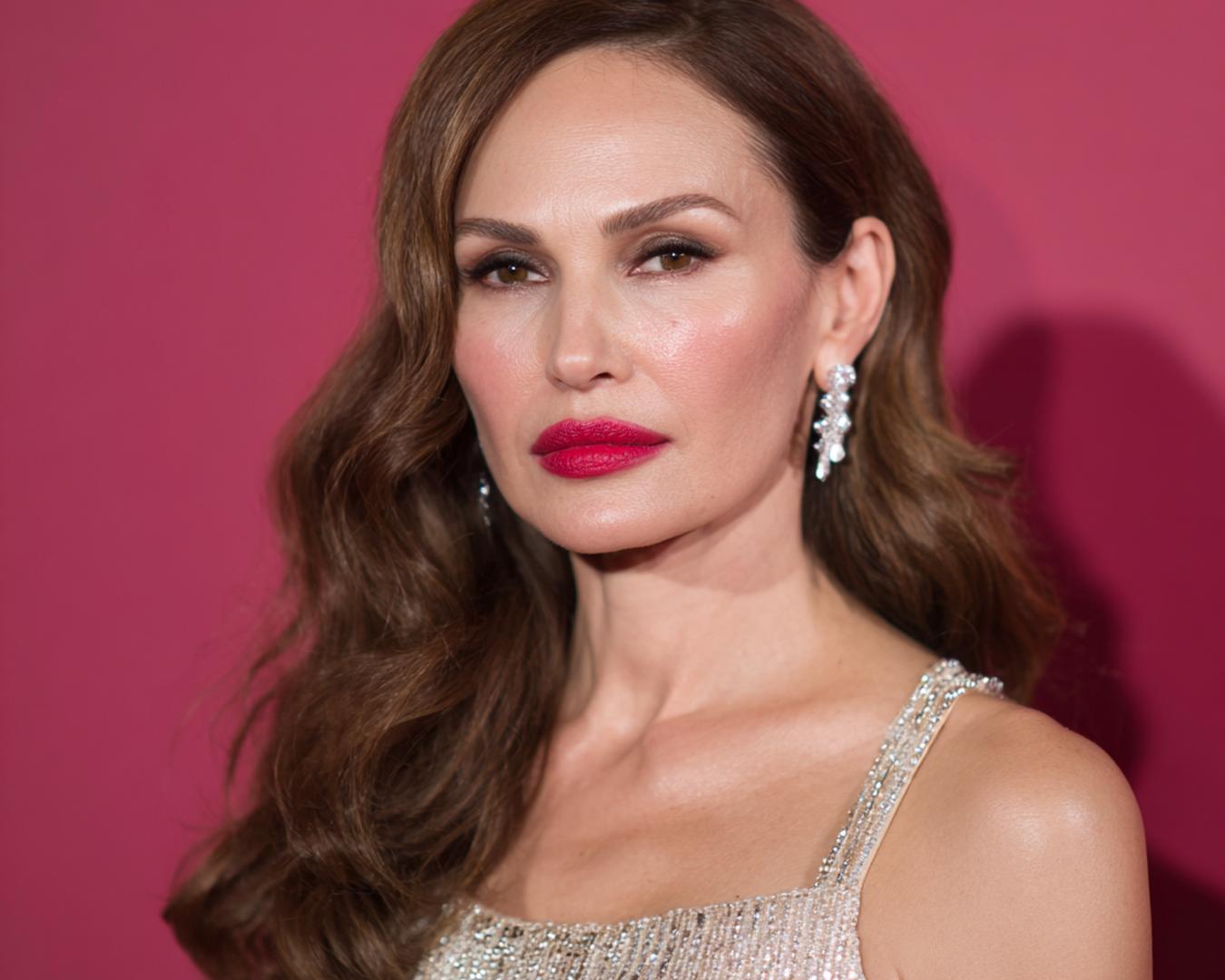 Side-Parted Golden Brown Waves