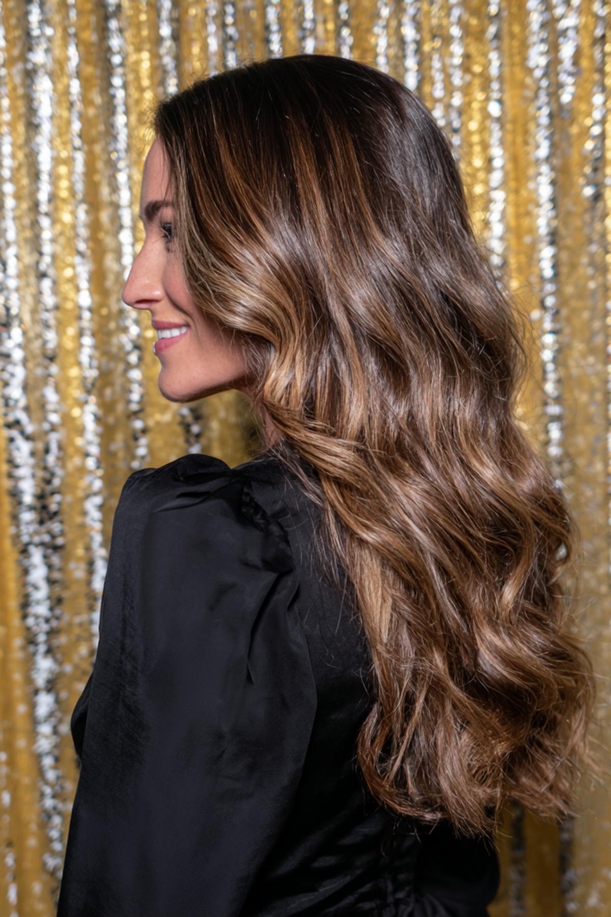 Long Voluminous Brown Waves