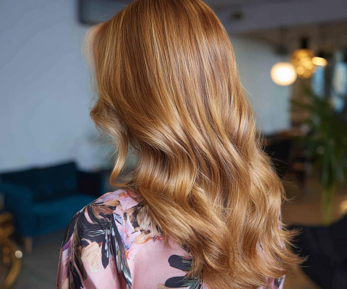 Medium Honey Blonde Waves