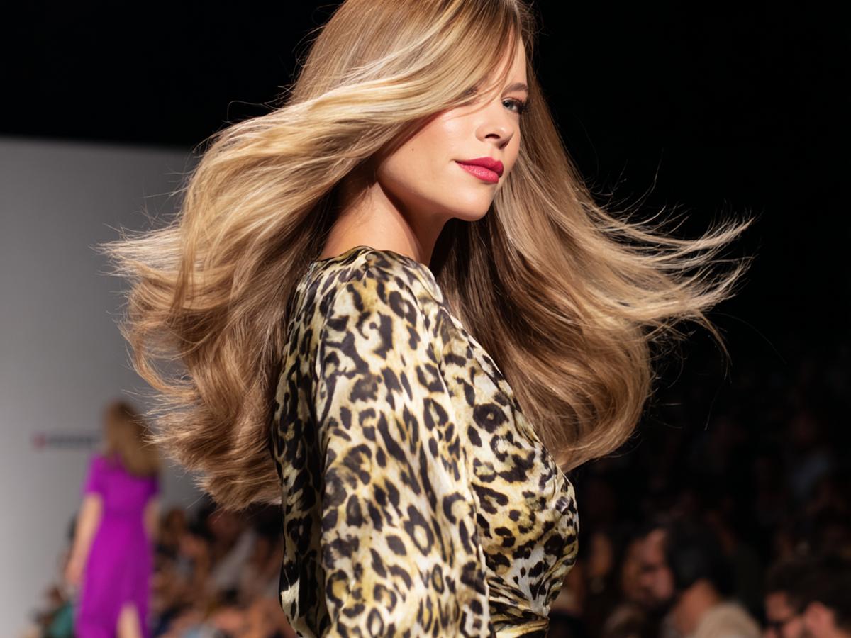 Honey Blonde Blowout Layers