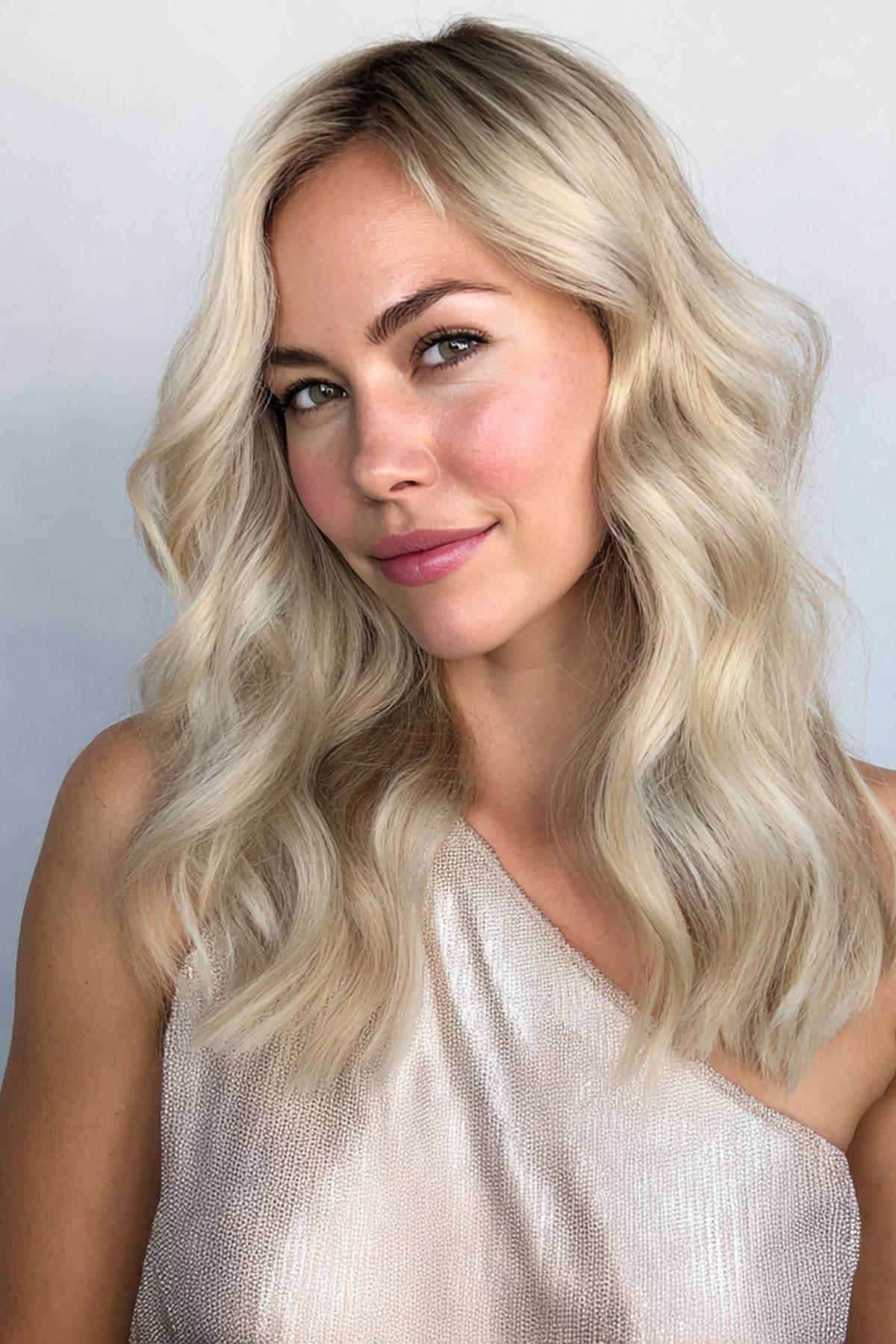 Ash Blonde Beach Waves