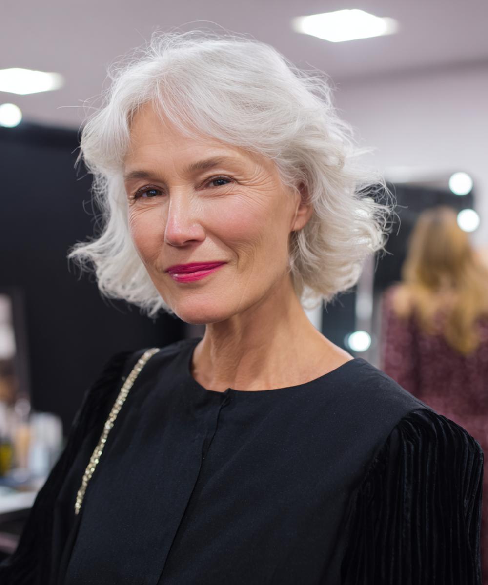 18 Chic Old Woman Hairstyles For Over 70