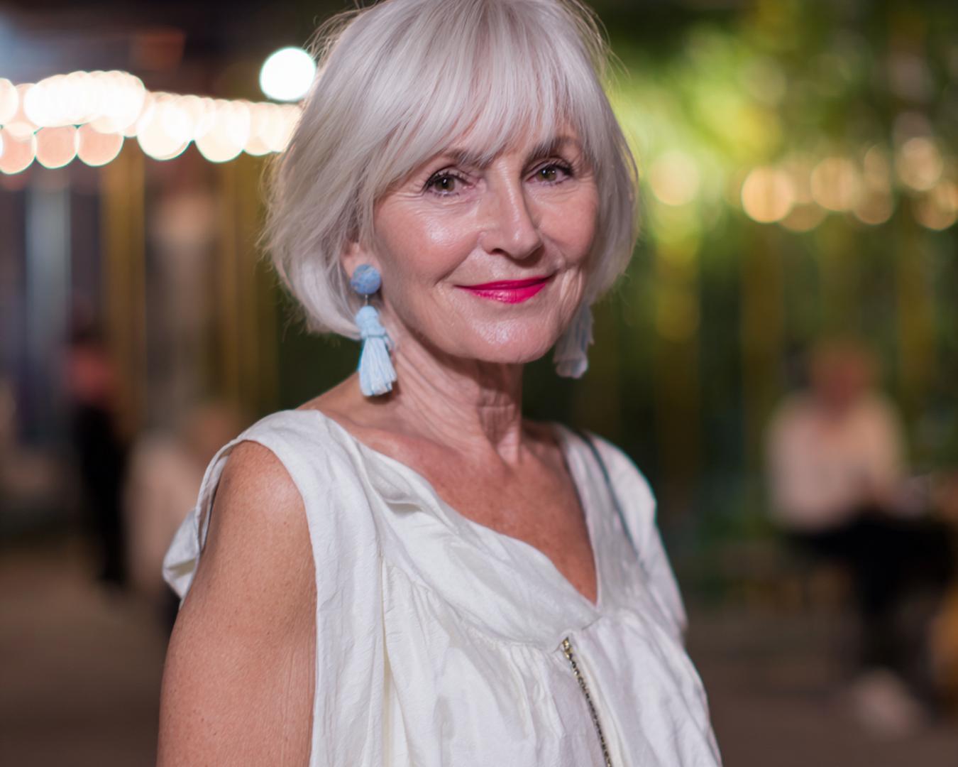 White Bob Soft Fringe