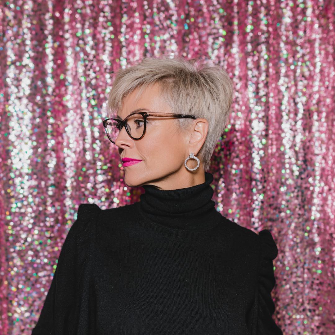 Textured Platinum Pixie Crop