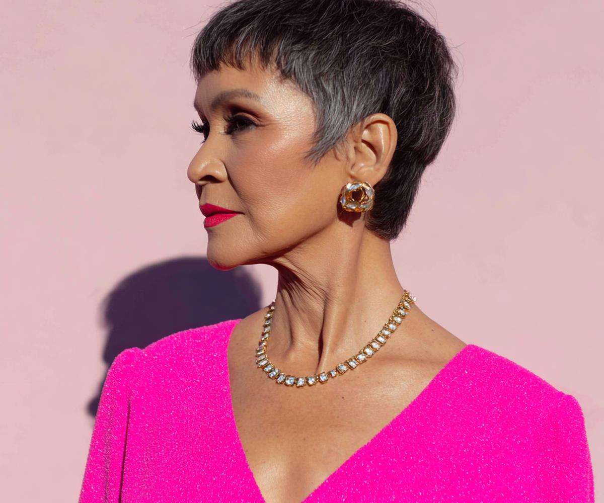 Gray Pixie With Micro Bangs