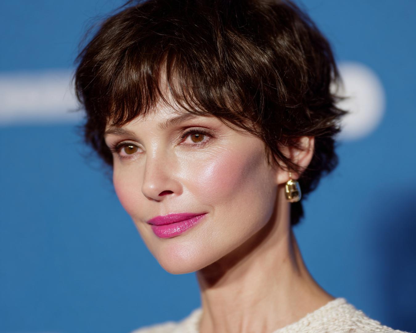 Tousled Brunette Short Pixie