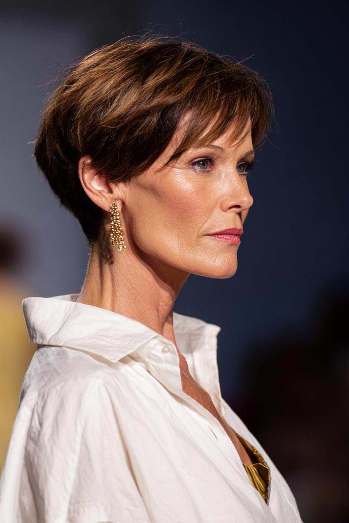 Tapered Brunette Pixie Bob