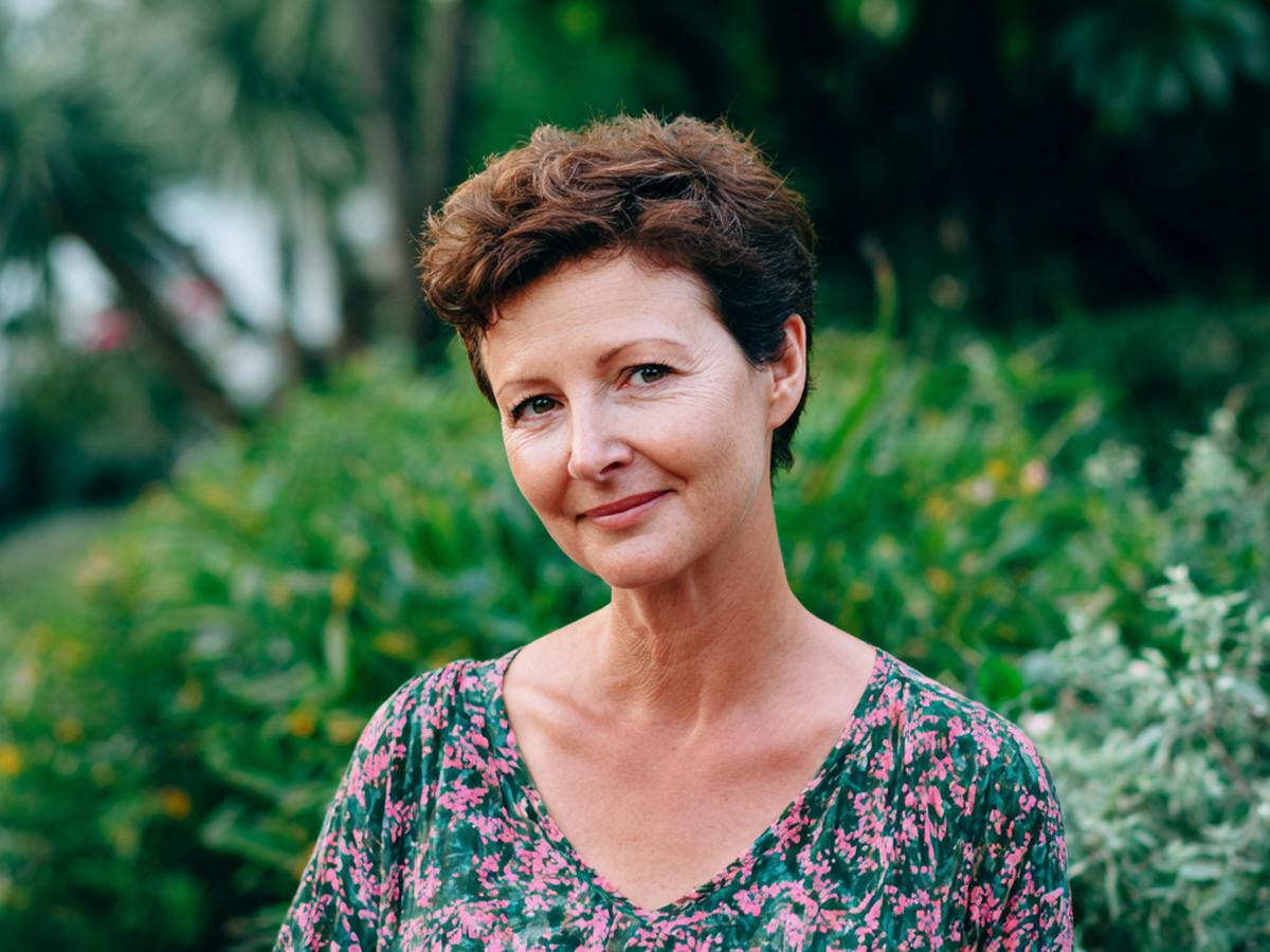 Short Wavy Brown Pixie