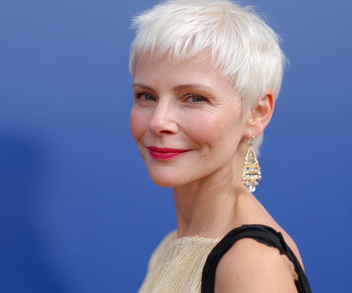 Platinum Pixie With Wispy Layers