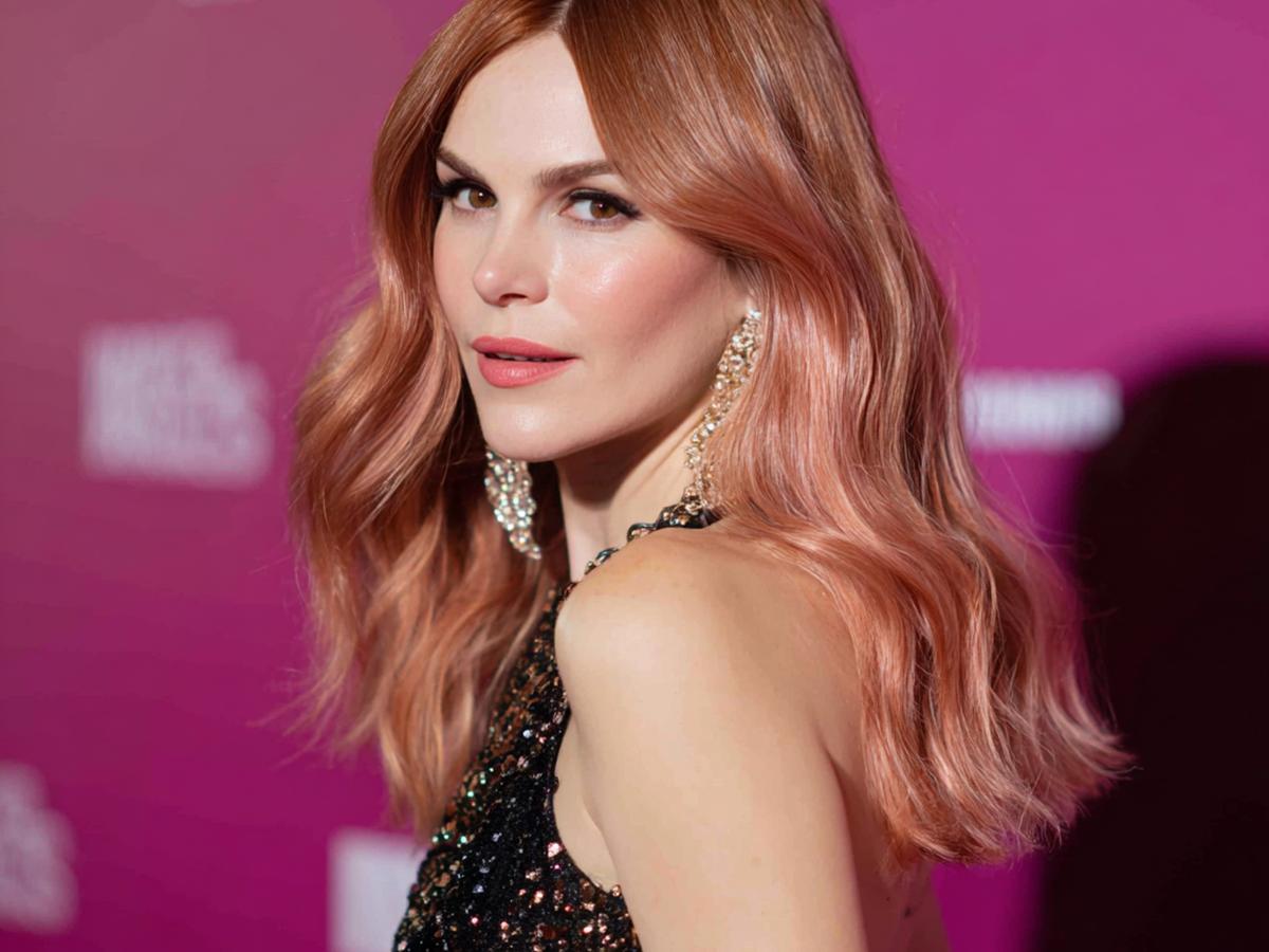 Rose Copper Glam Waves