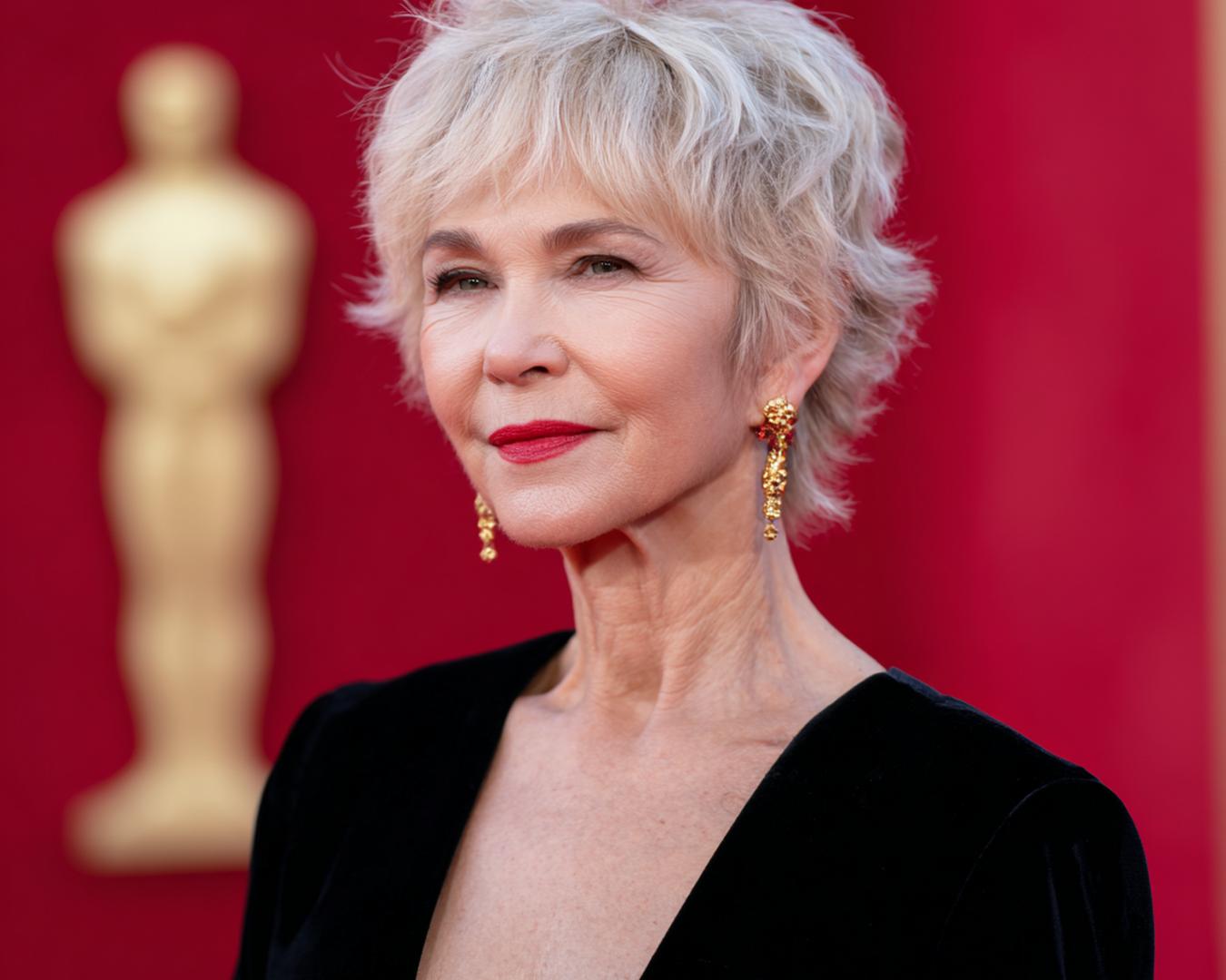 Blonde Feathered Short Shag