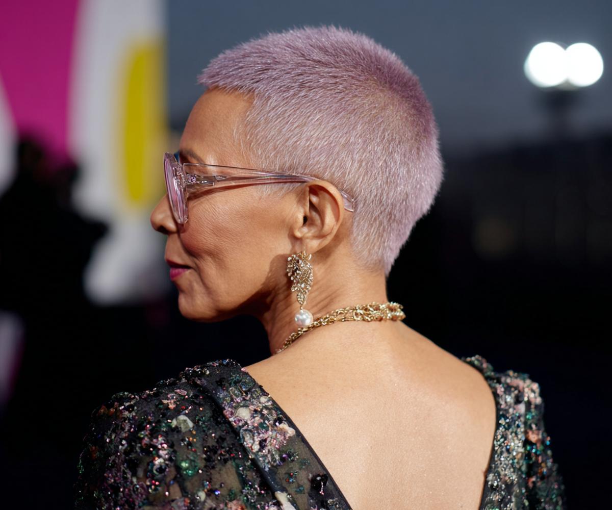 Lilac Buzz Cut