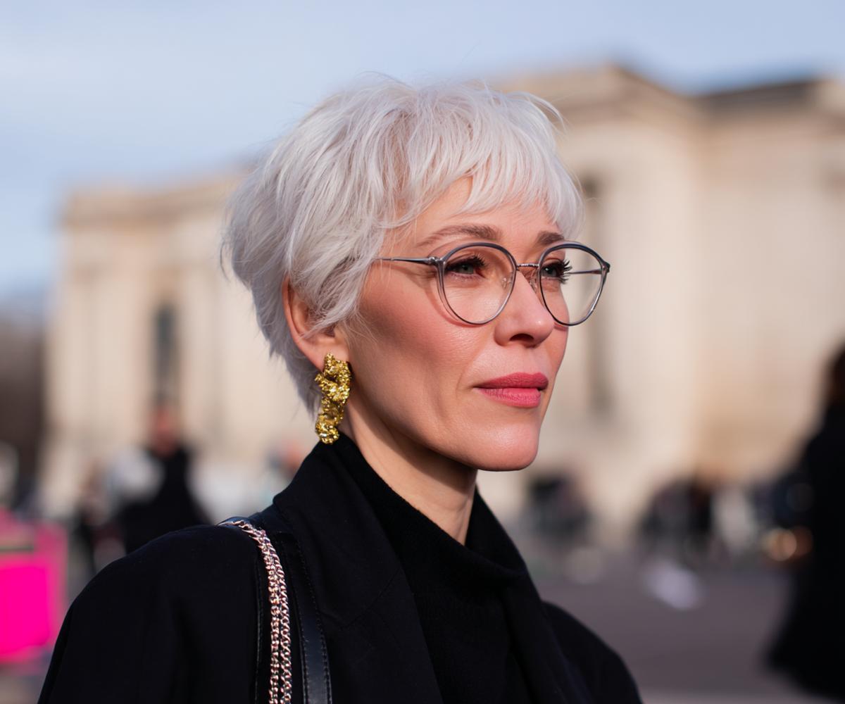 White Layered Pixie Bob
