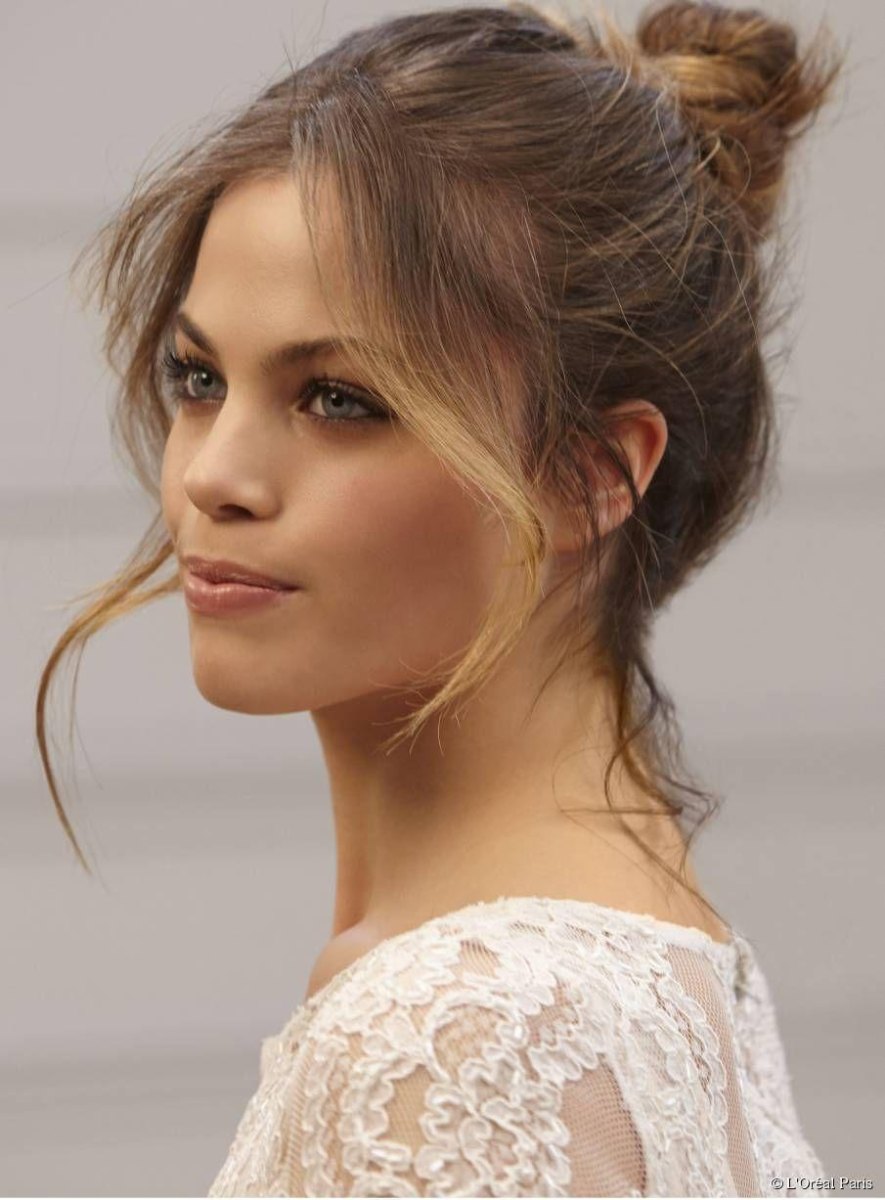 Ballet inspired loose bun