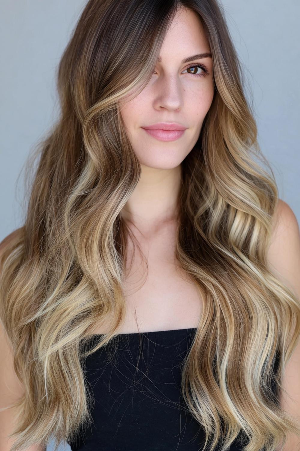 30. Modern Hair Looks 2026: Money Piece Highlights With Strong Contrast and Soft Base Blend