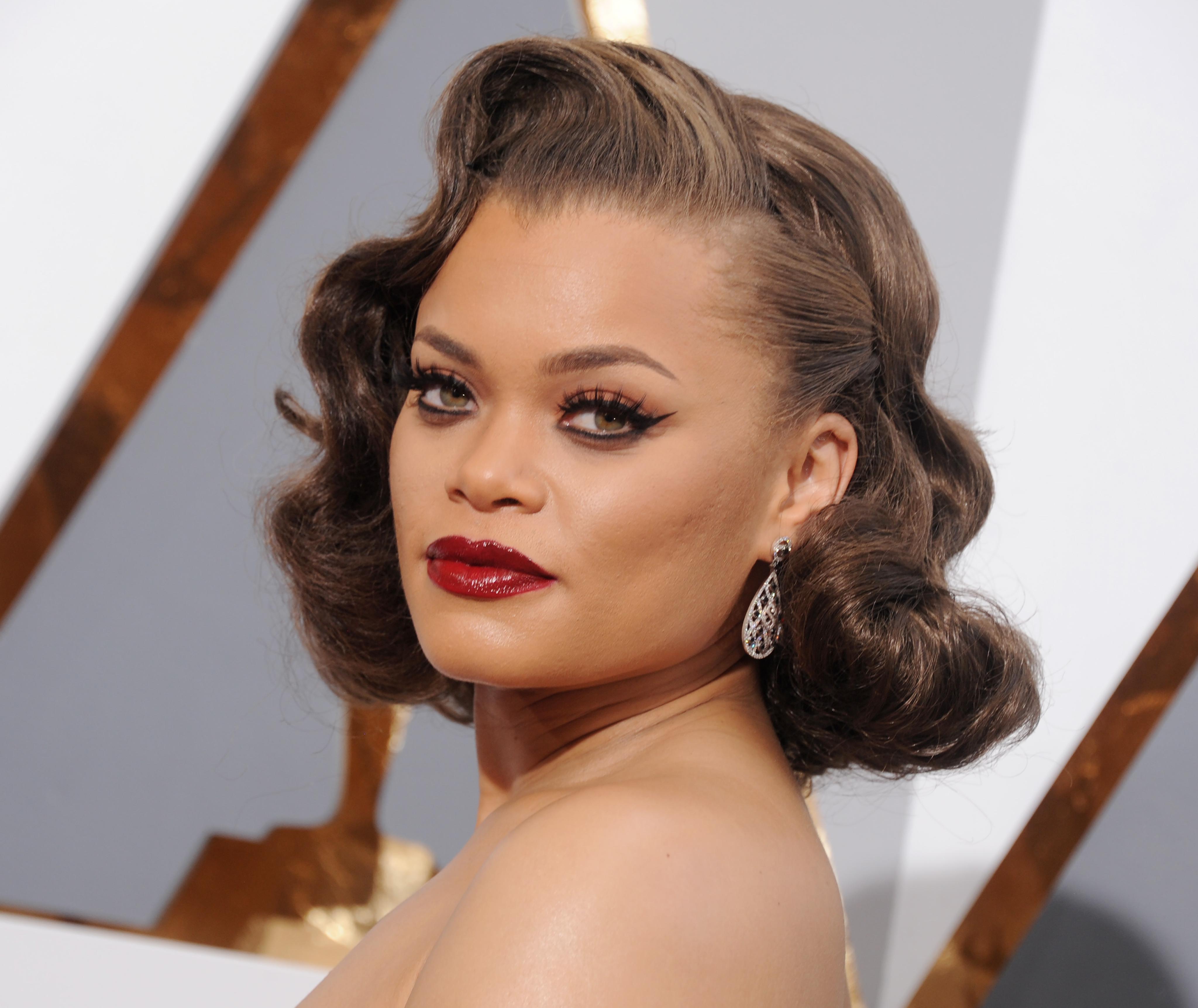 Modern revival of Old Hollywood glamour makeup