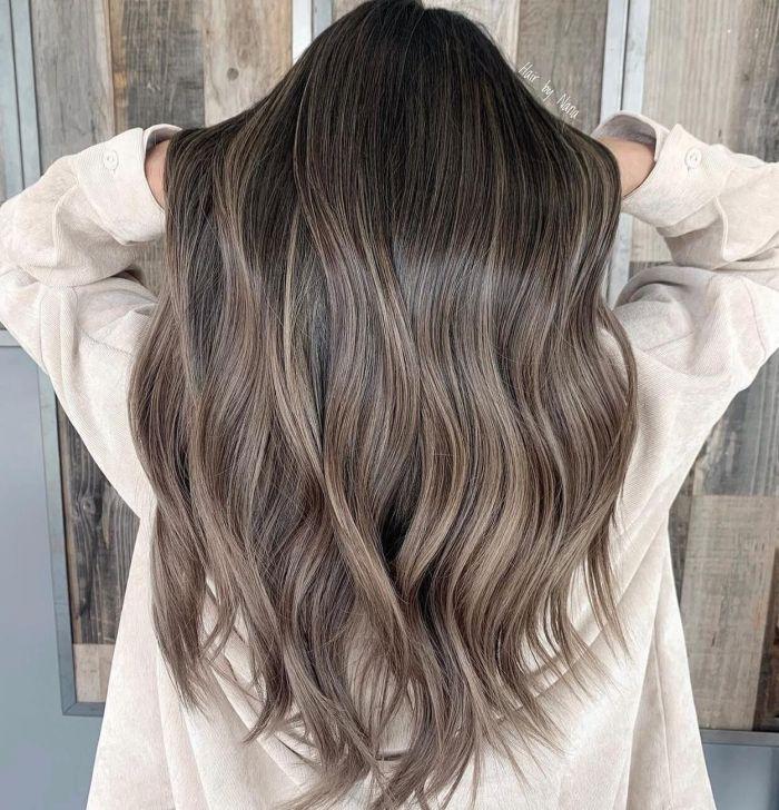 Mushroom brown hair trend