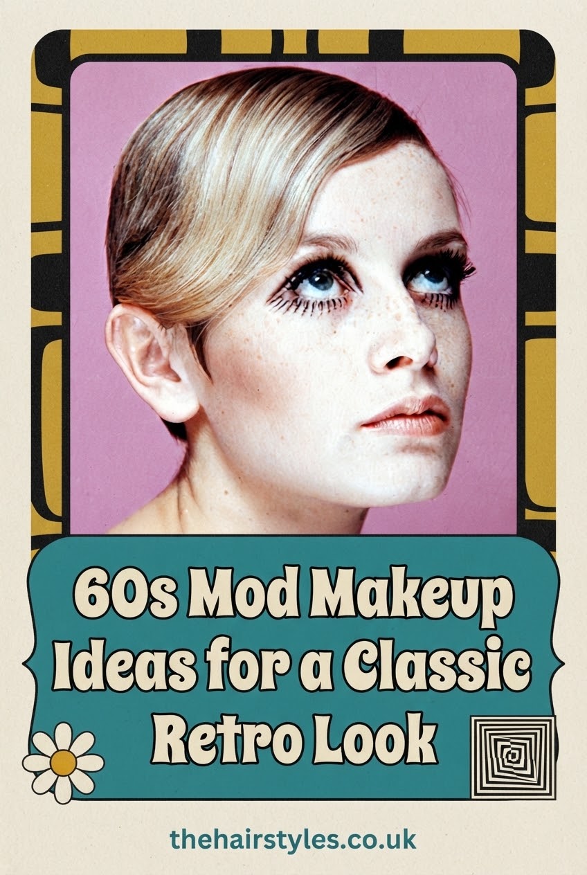 60s Mod Makeup Ideas for a Classic Retro Look