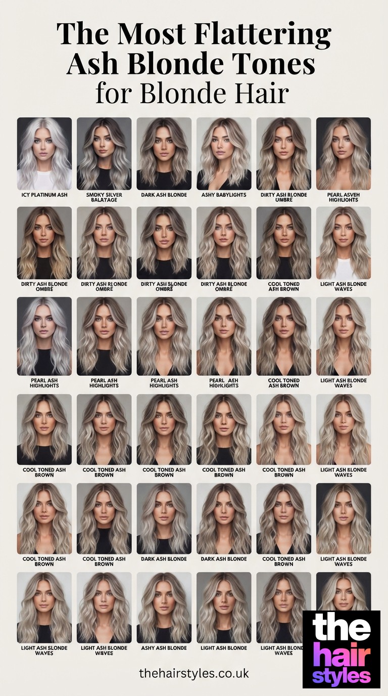 The Most Flattering Ash Blonde Tones for Blonde Hair