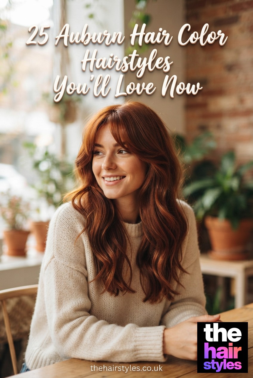 25 Auburn Hair Color Hairstyles You’ll Love Now