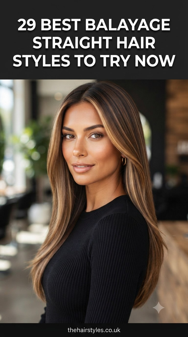 29 Best Balayage Straight Hair Styles To Try Now