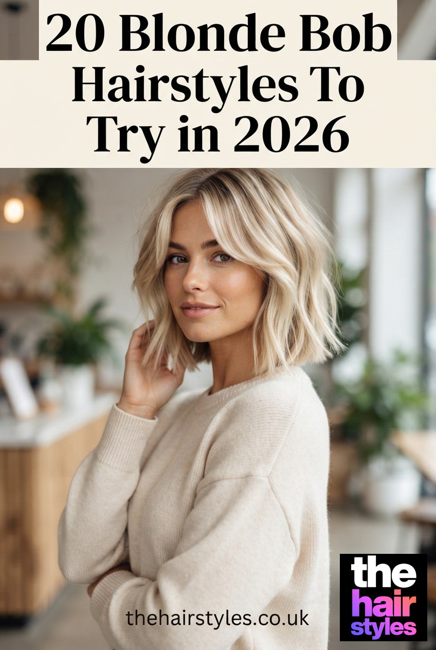 20 Blonde Bob Hairstyles To Try in 2026