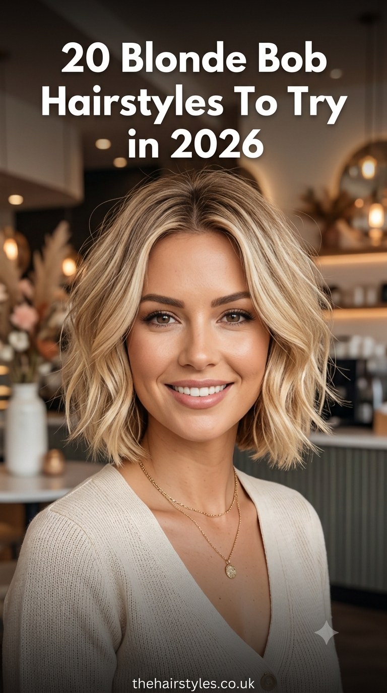 20 Blonde Bob Hairstyles To Try in 2026