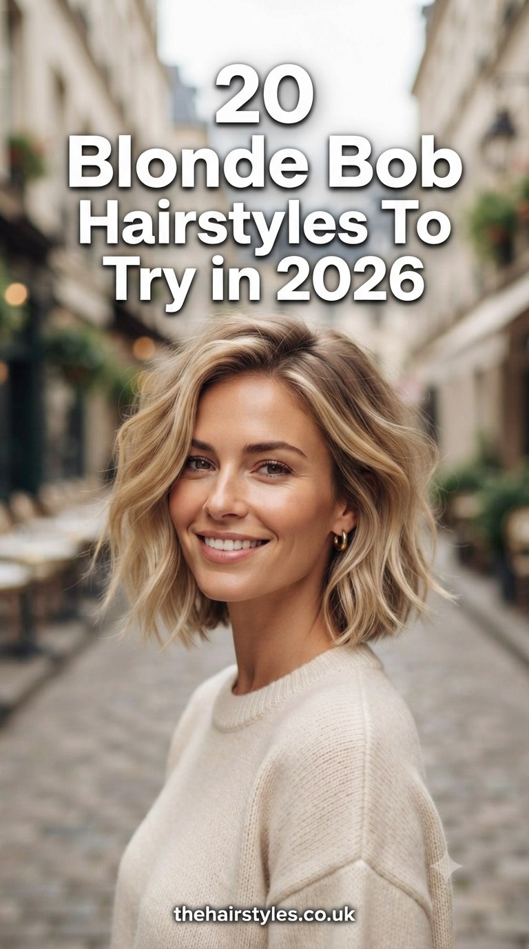 20 Blonde Bob Hairstyles To Try in 2026