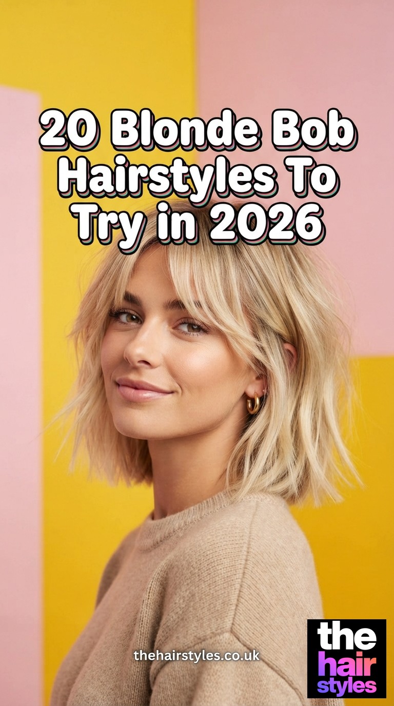 20 Blonde Bob Hairstyles To Try in 2026