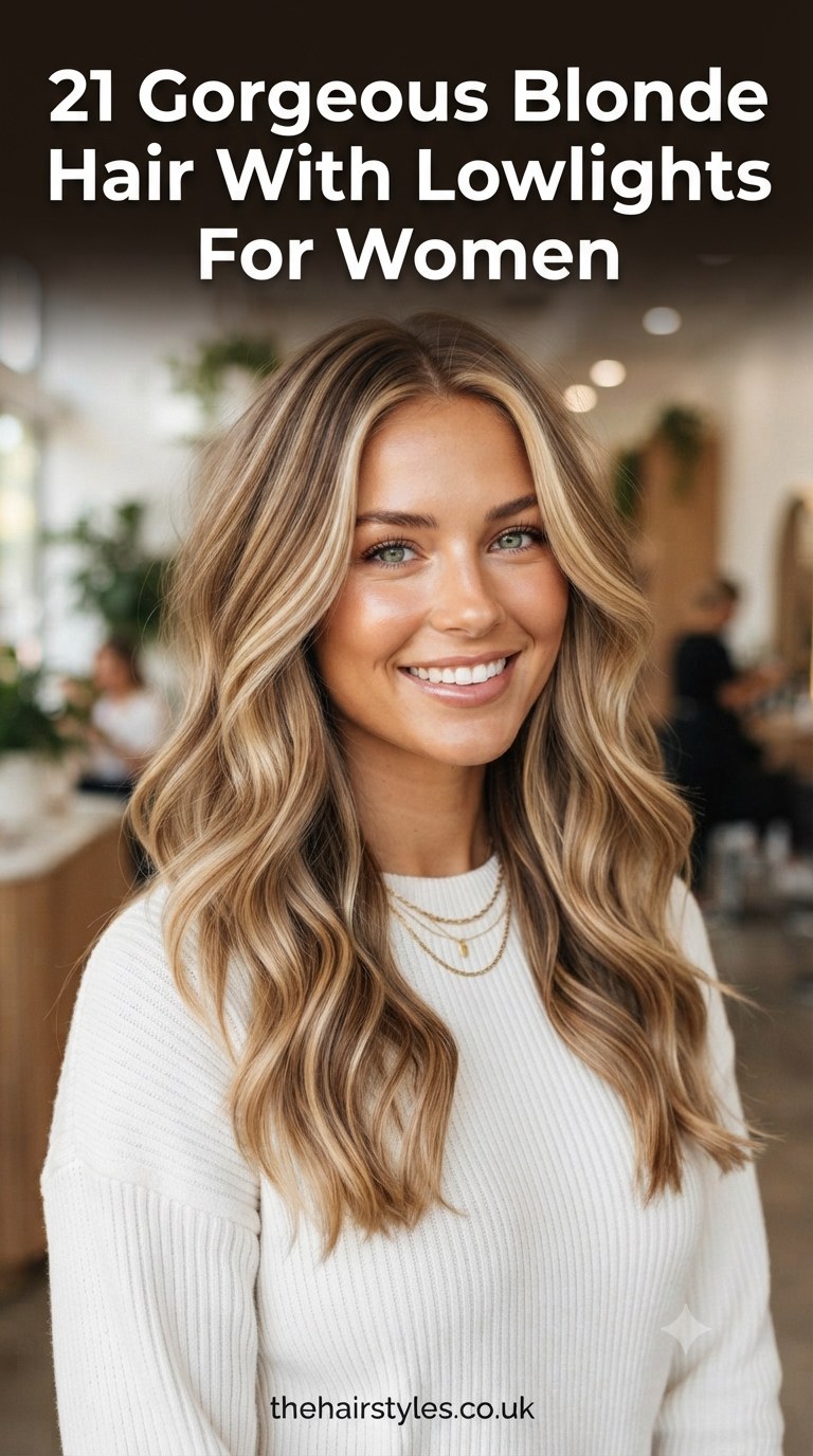 21 Gorgeous Blonde Hair With Lowlights For Women