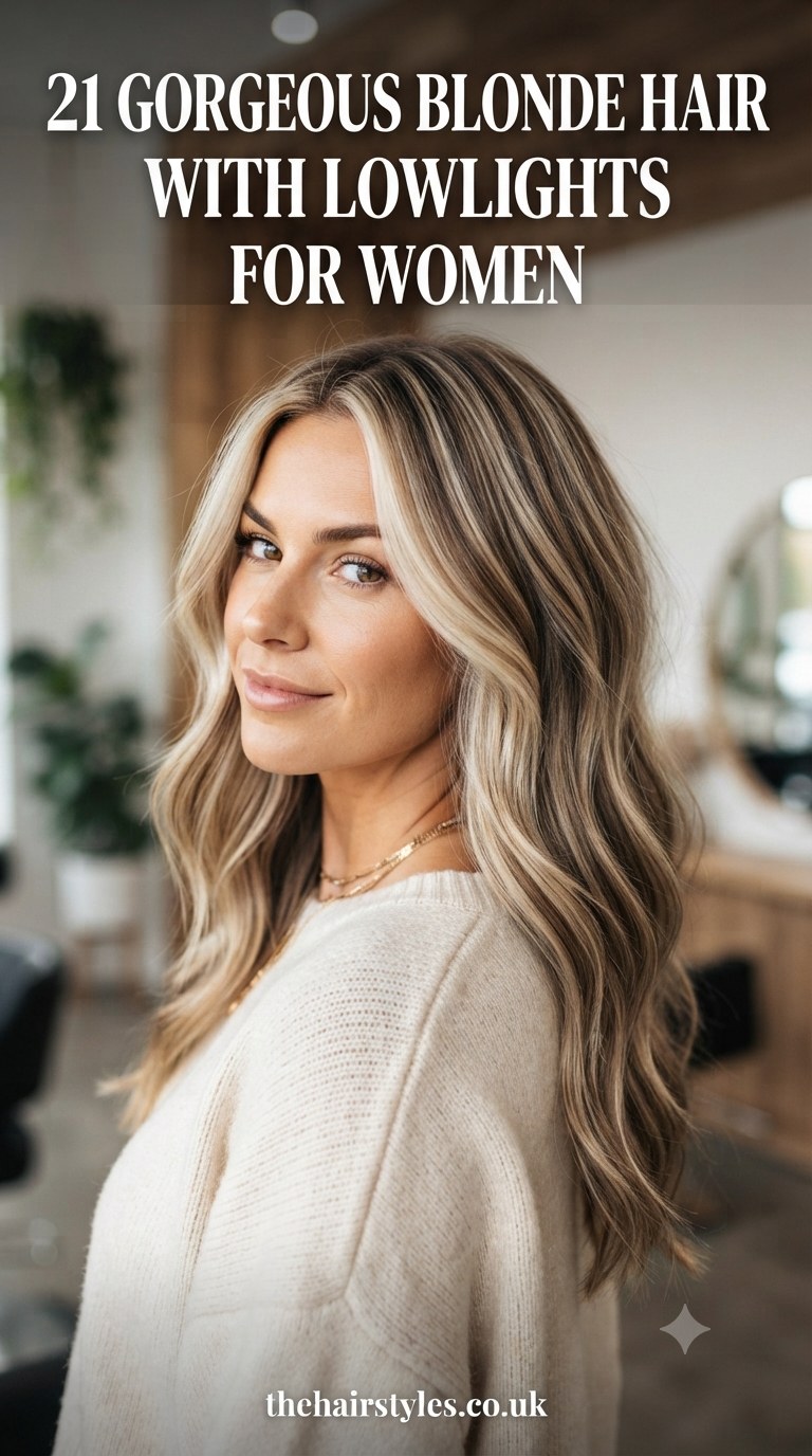 21 Gorgeous Blonde Hair With Lowlights For Women