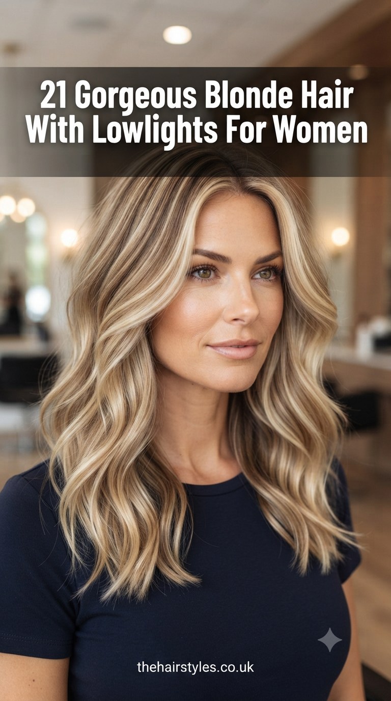 21 Gorgeous Blonde Hair With Lowlights For Women