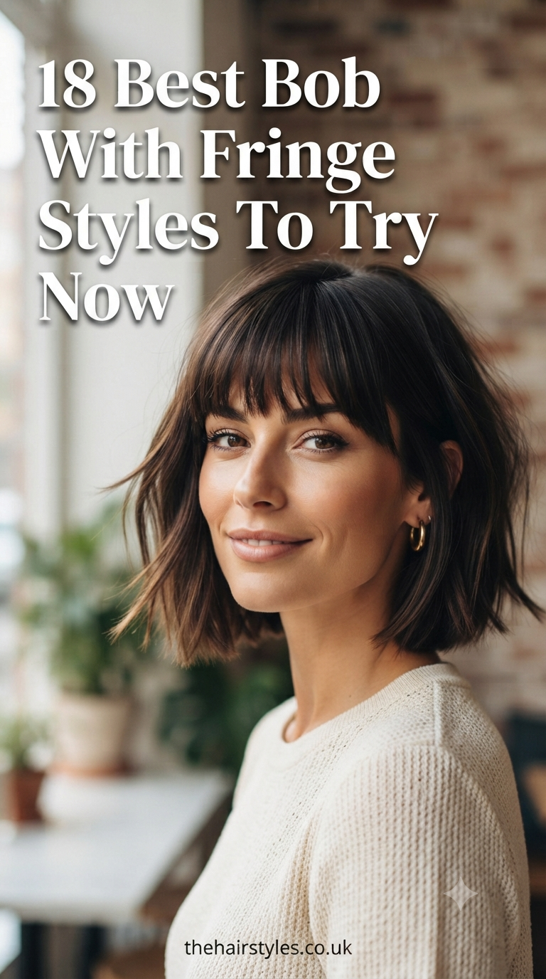 18 Best Bob With Fringe Styles To Try Now
